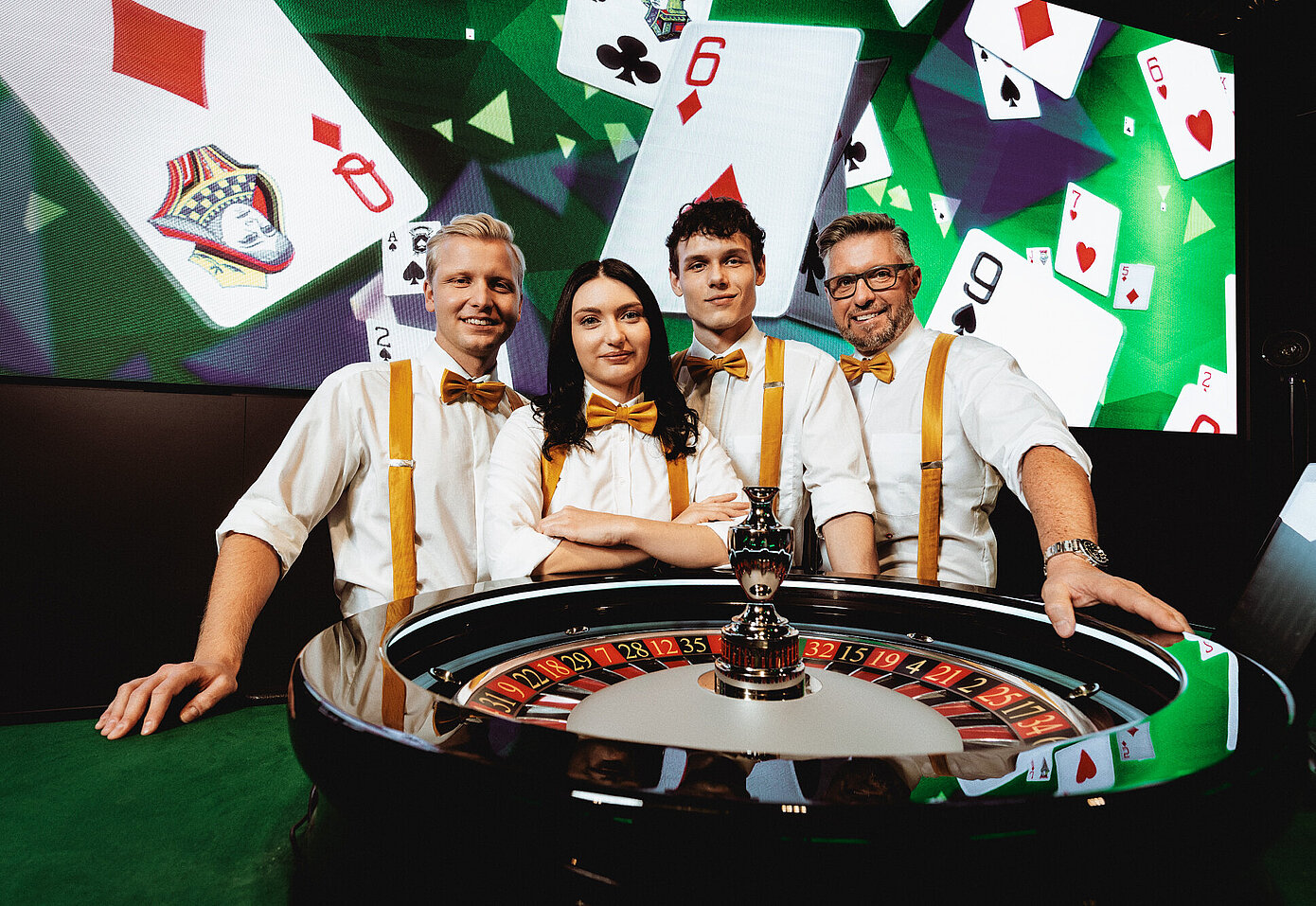 Gruppenbild X-perience Zone Croupiers 