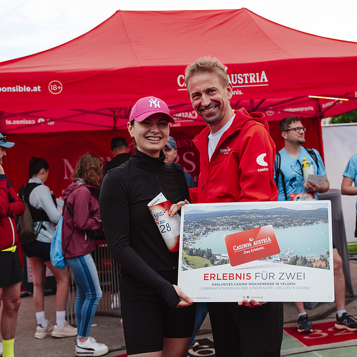 Wings for Life World Run 2025 Gewinn-Übergabe 2