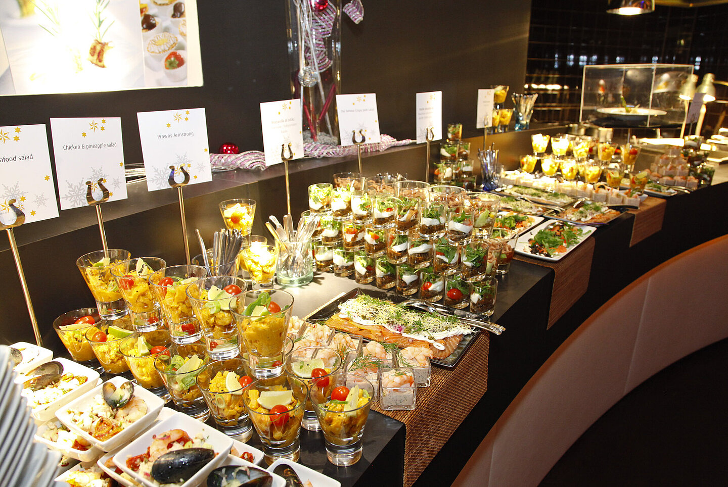 Buffet im Casino Baden