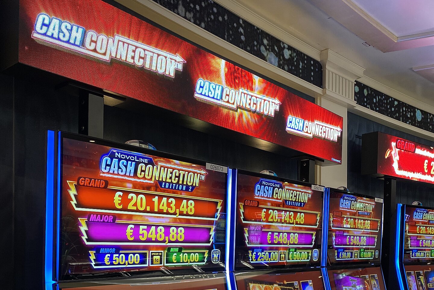 cash connection contents automaten