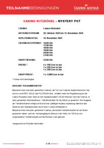 Casino Kitzbühel Mystery Pot