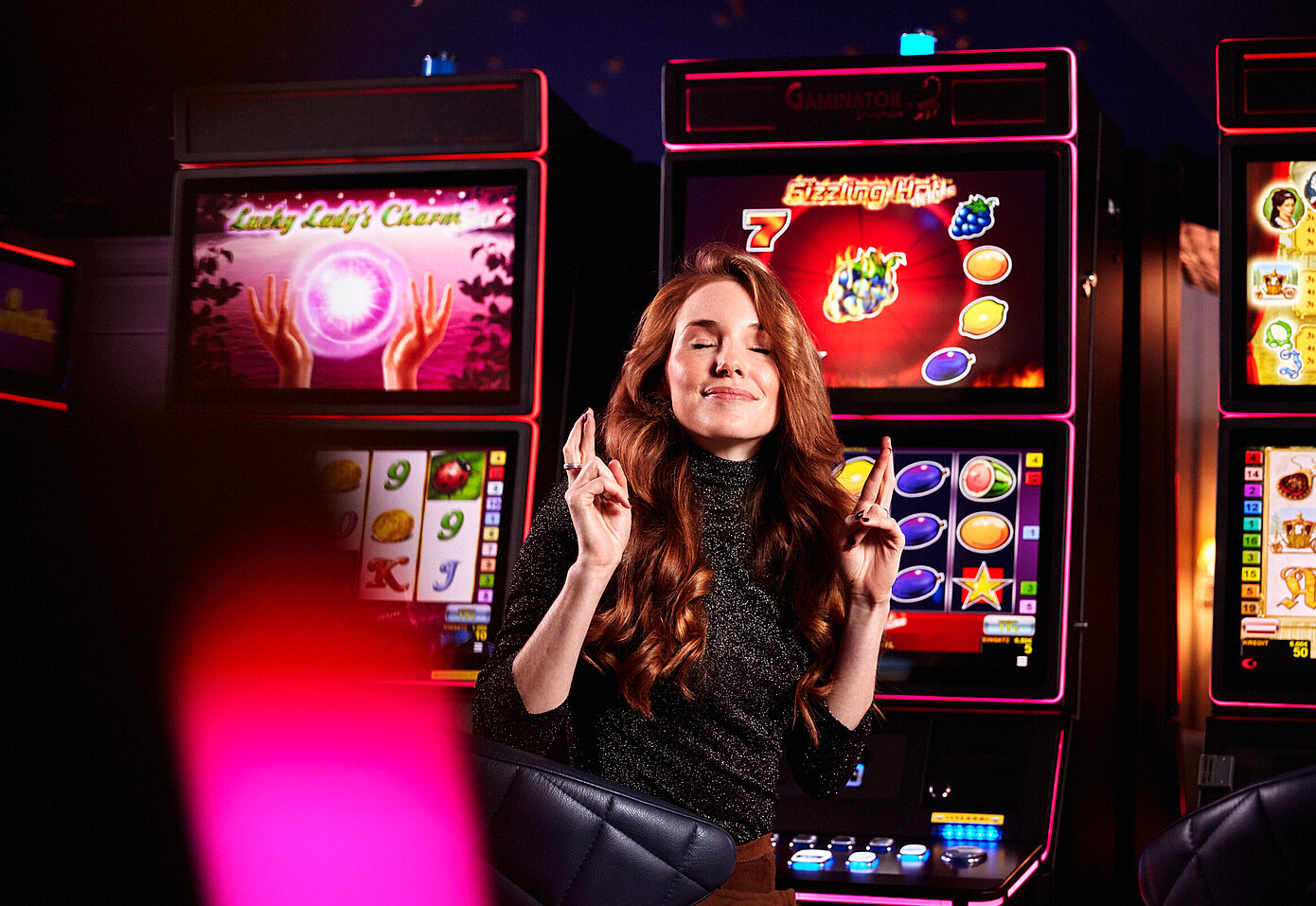 Automaten Sizzling Hot Model Crossfingers