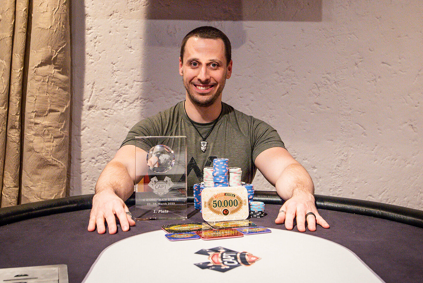 CAPT Seefeld NLH Main Event Sieger Philipp Hofbauer