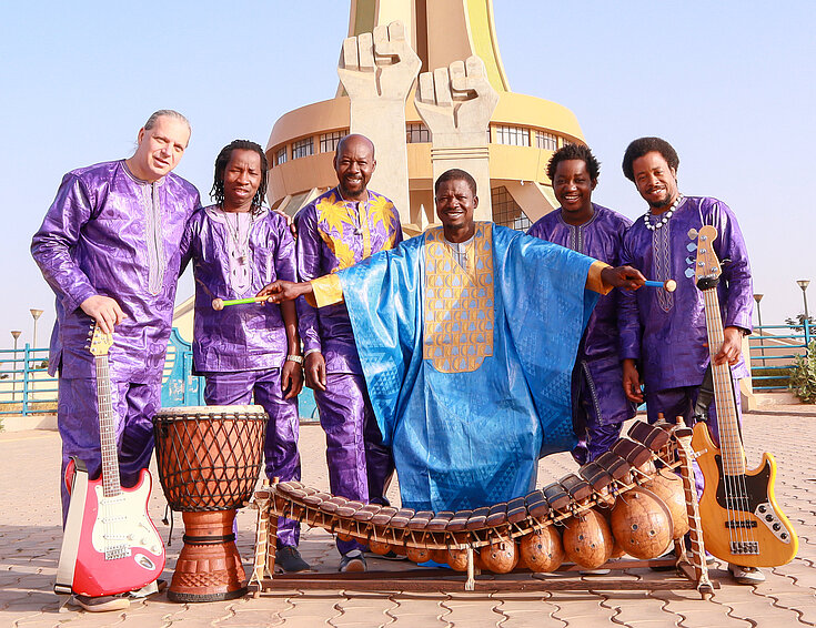Mamadou Diabate Gruppenfoto Mamadou