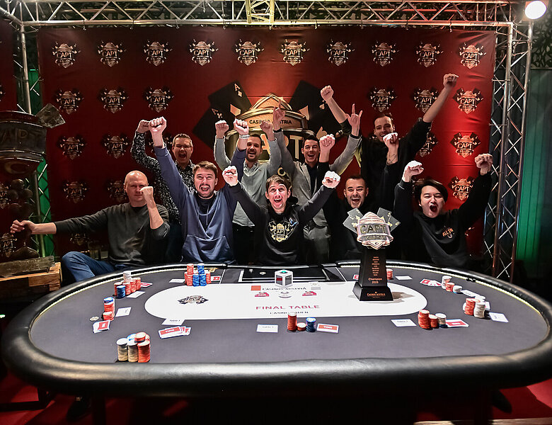 Gruppenfoto Final Table