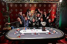 Gruppenfoto Final Table