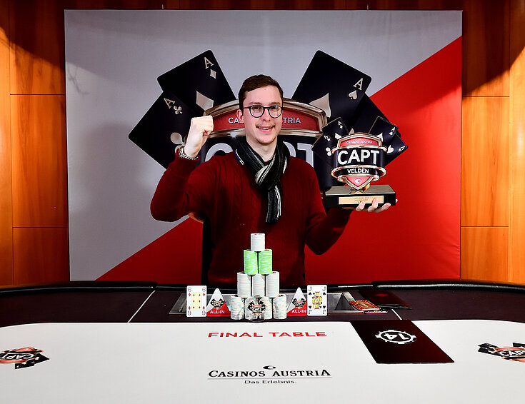  CAPT Velden 2023 NLH Main Event Winner