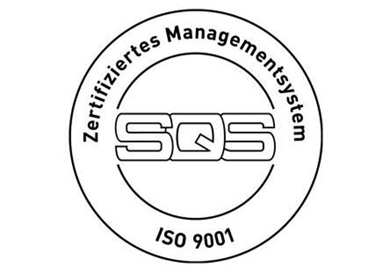 Qualitätsmanagement ISO 9001 Logo
