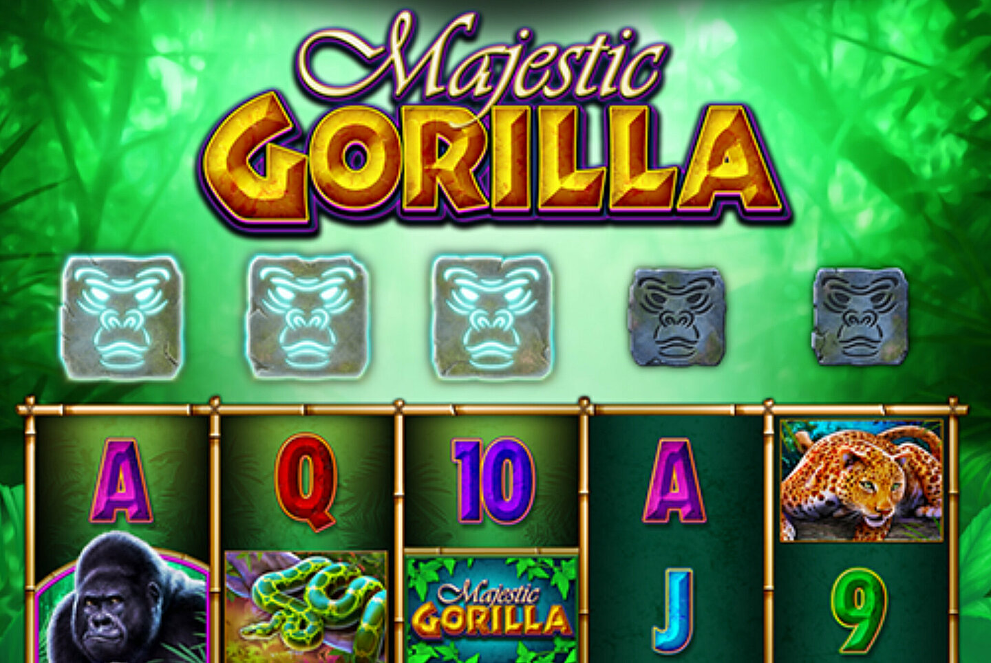 Fort Knox Jackpot Spiel Majestic Gorilla