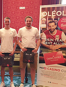 Die Sieger der 1. Vorrunde im Casino Salzburg