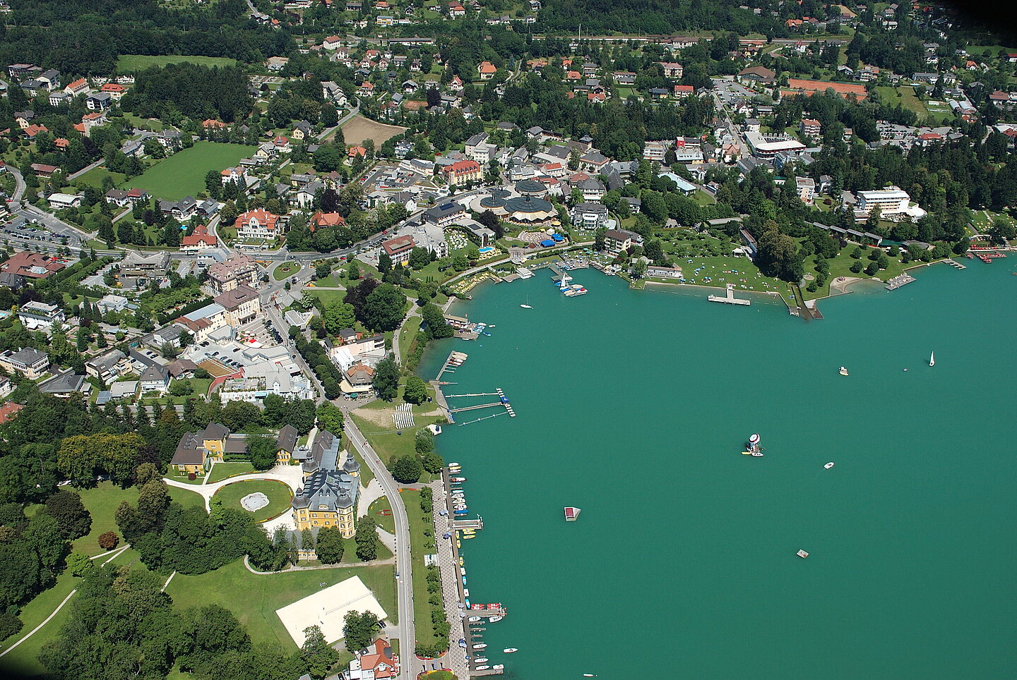 Veldener Bucht im Sommer