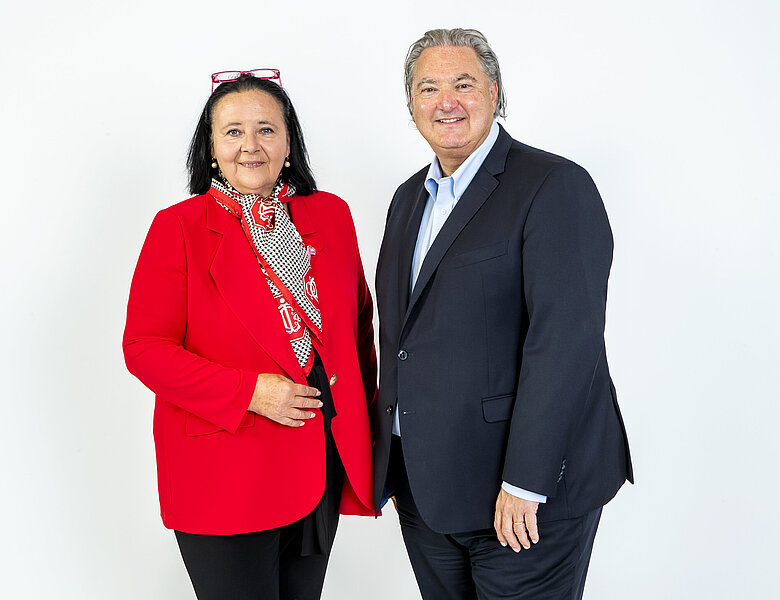 Doris Kieferhaber und Erwin van Lambaart