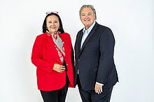 Doris Kieferhaber und Erwin van Lambaart